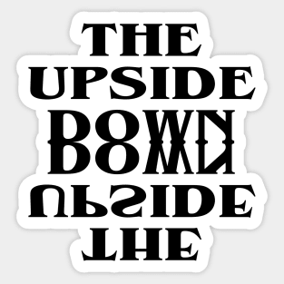 Stranger Things The Upside Down Reflection Sticker